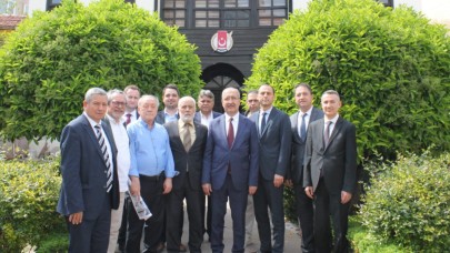 BİK Genel Müdürü Erkılınç Gazeteciler Cemiyeti’ni ziyaret etti