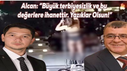Erotik gösterili bayram kutlamasına, Alcan tepki gösterdi
