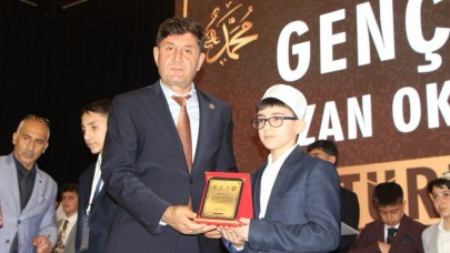 Genç Bilaller Ezan Okuma Yarışması’nda büyük başarı