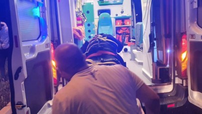 Akçay kavşağı yakınında zincirleme taklalı kaza