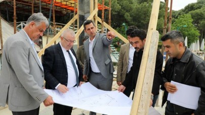 Edremit Kent Lokantası inşaatı hızla sürüyor