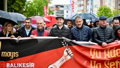 Başkan Akın 1 Mayıs’ı emekçilerle birlikte kutladı