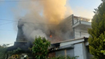 Ayvalık’ta korkunç yangın!