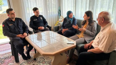 Balya’da Kaymakam’dan Gazi Ziyareti