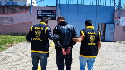 Bandırma’da "Kasten Öldürme" suçundan aranan şahıs yakalandı