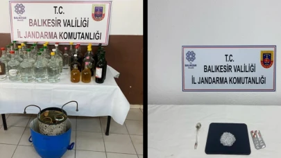 Balıkesir’de Jandarmadan kaçakçılık ve uyuşturucu operasyonu