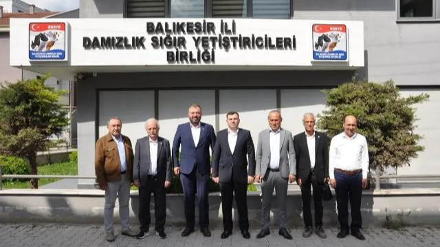 İYİ Parti'den Damızlık Birliği’ne Ziyaret