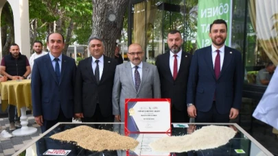 Gönen’de coğrafi işaret tescil töreni