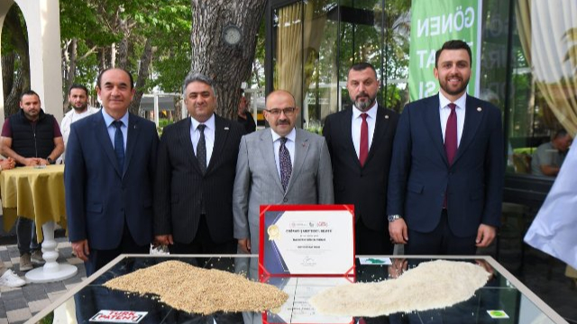 Gönen’de coğrafi işaret tescil töreni