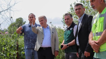 DSİ çalışıyor, yüzler gülüyor! Balıklı’ya Köprü Geliyor..