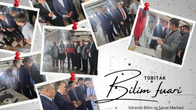 Edremit BİLSEM’de TÜBİTAK 4006 Bilim Fuarı’nın ikincisi düzenlendi