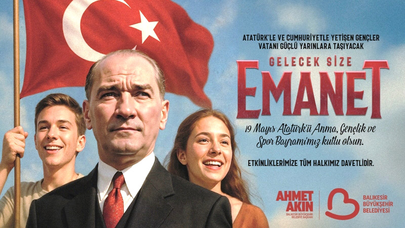 Başkan Akın’dan “19 Mayıs” Mesajı