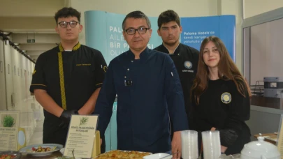 Ayvalık'ta geleceğin gastronomi şeflerinden ot şenliği