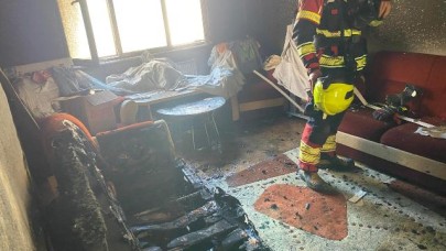 Bandırma’da Yangına Anında Müdahale