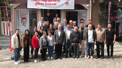 CHP'li Sarı'dan Bigadiç İlçe Başkanlığı’na ziyaret
