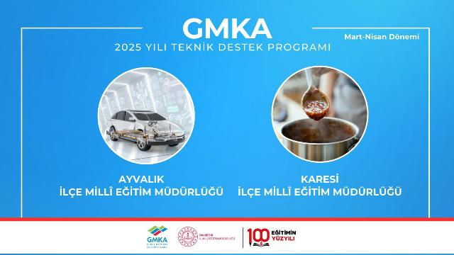 GMKA 2025 Yılı Teknik Destek Programı Başvuru Sonuçları Açıklandı