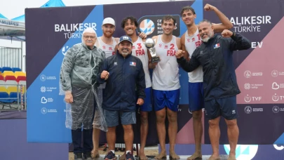CEV Beach Volley Nations Cup 2025 ödül töreni Burhaniye’de gerçekleşti