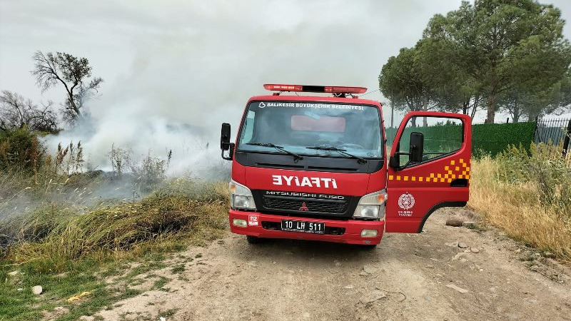 Balıkesir'de 1 haftalık yangın bilançosu dudak uçurttu