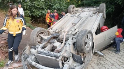 Susurluk’ta Kaza: 1 Yaralı