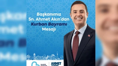 Başkan Akın’dan Kurban Bayramı Mesajı