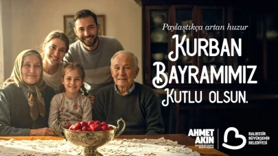 Başkanı Akın: "Bayramda sevdiklerimize giden yollar huzur dolu olsun"