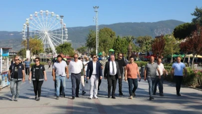 Başkan Ertaş Akçay’da İncelemelerde Bulundu