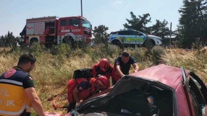 Balıkesir Çevre Yolunda Kaza: 1 Yaralı