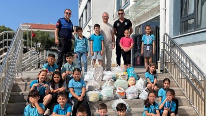 Burhaniye’de atık piller doğaya kazandırılıyor