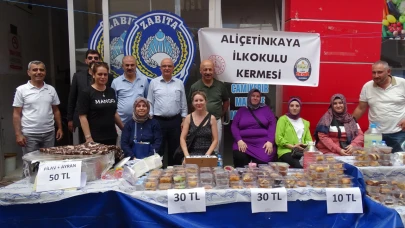 Havran-Aliçetinkaya İlkokulundan kermes etkinliği