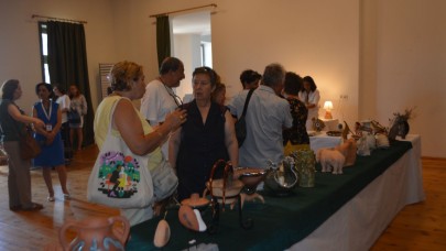 Ayvalık'ta HEM'in görsel sanatlar sergisi büyüledi