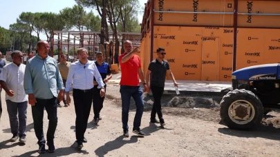 Altınova'da yol çalışması tamamlandı