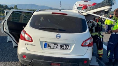Balıkesir'de otoyolda kaza: iki ölü, iki yaralı