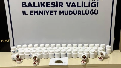 Bandırma’da uyuşturucu operasyonu