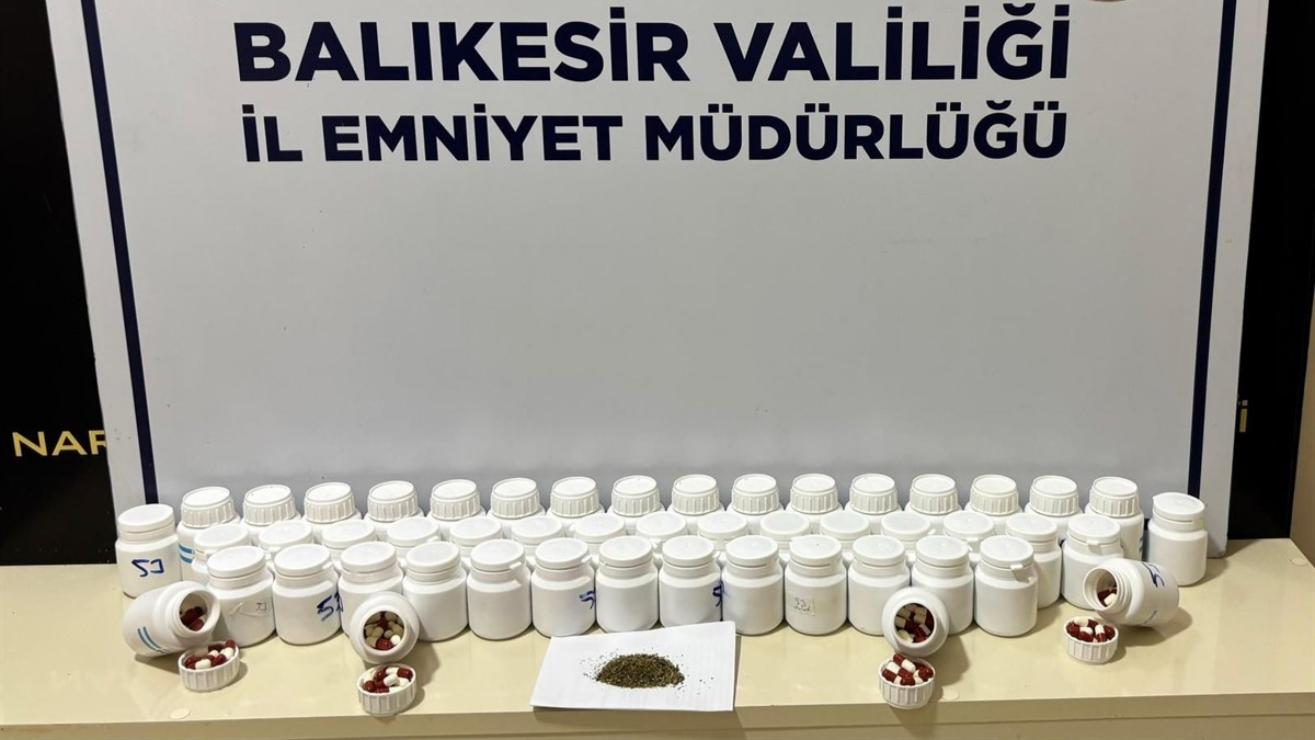 Bandırma’da uyuşturucu operasyonu