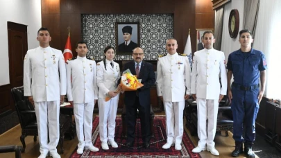 Sahil Güvenlik Komutanlığı'ndan Vali ziyareti