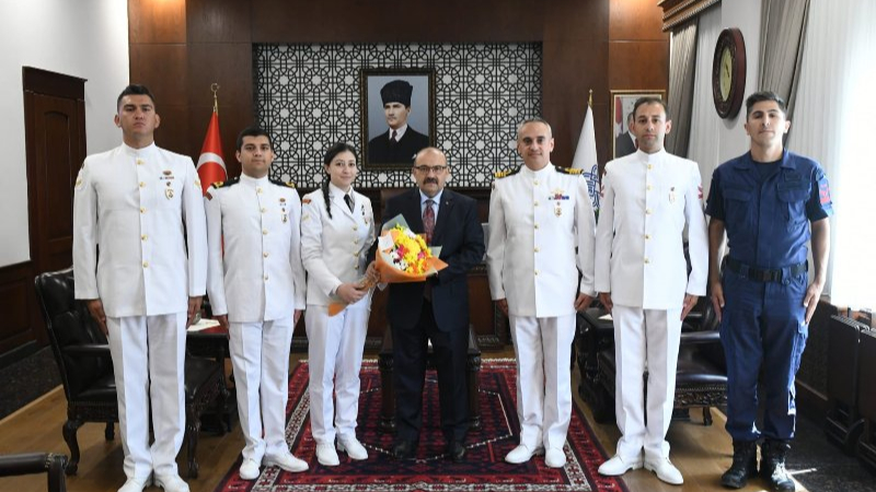 Sahil Güvenlik Komutanlığı'ndan Vali ziyareti