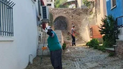 Ayvalık Belediyesi kentin her yerinde!