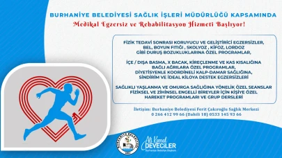 Burhaniye Belediyesi Sağlık İşleri Müdürlüğü’nden Medikal Egzersiz Ve Rehabilitasyon Hizmeti