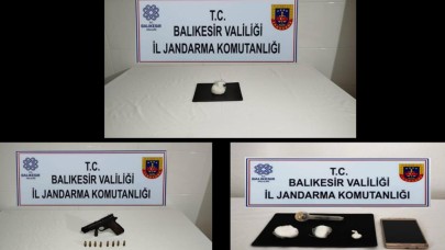 Balıkesir’de Jandarmadan uyuşturucu ve kaçakçılık operasyonu