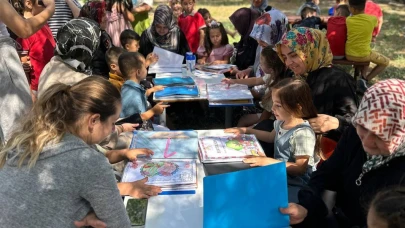 Balıkesir'de "Aile ve Oyun" temalı dönem sonu coşkusu