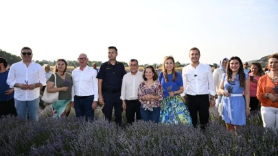 Balıkesir'de 3.Altıeylül Lavanta Günleri törenle başladı