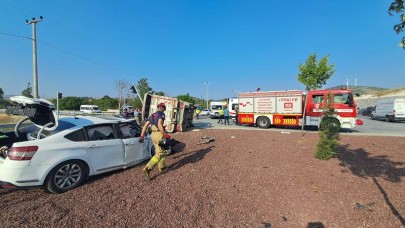 Balıkesir-Edremit Yolunda Feci Kaza! 1 kişi öldü, 1 kişi yaralandı