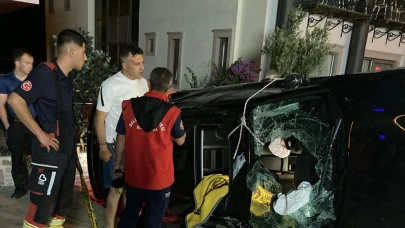 Ayvalık'ta üzen kaza