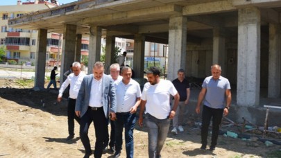 Kaymakam Odabaş, Zeytinli sağlık yatırımlarını inceledi