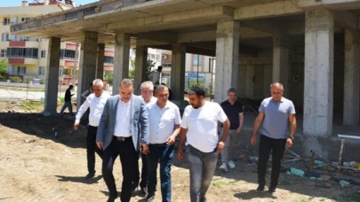 Kaymakam Odabaş, Zeytinli sağlık yatırımlarını inceledi