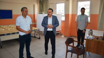 Akçay Şehit Halil Kantarcı Ortaokulu Yaz Polikliniği hizmete açıldı