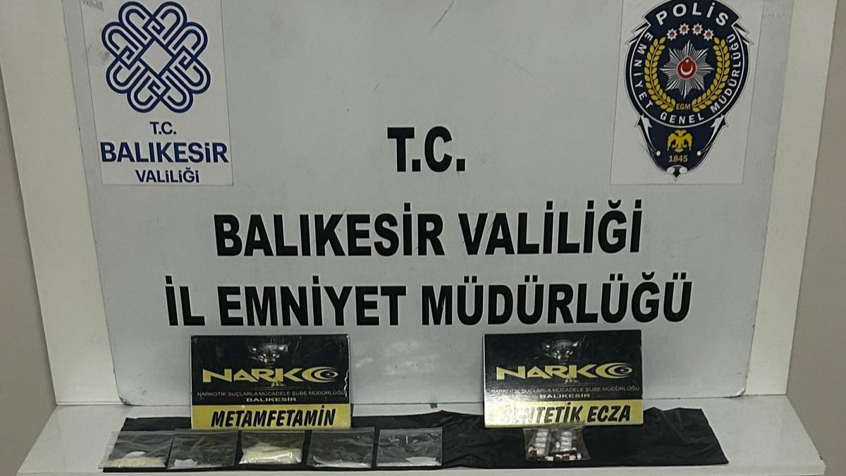 Balıkesir il merkezinde uyuşturucu operasyonu