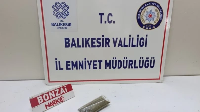 Edremit’te uyuşturucu operasyonu