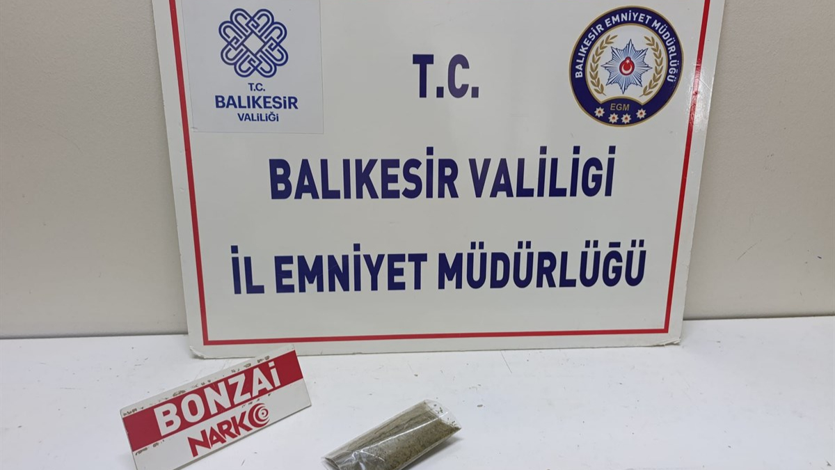 Edremit’te uyuşturucu operasyonu