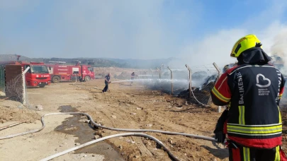Büyükşehir İtfaiyesi’nden 9 günde 730 yangına anında müdahale